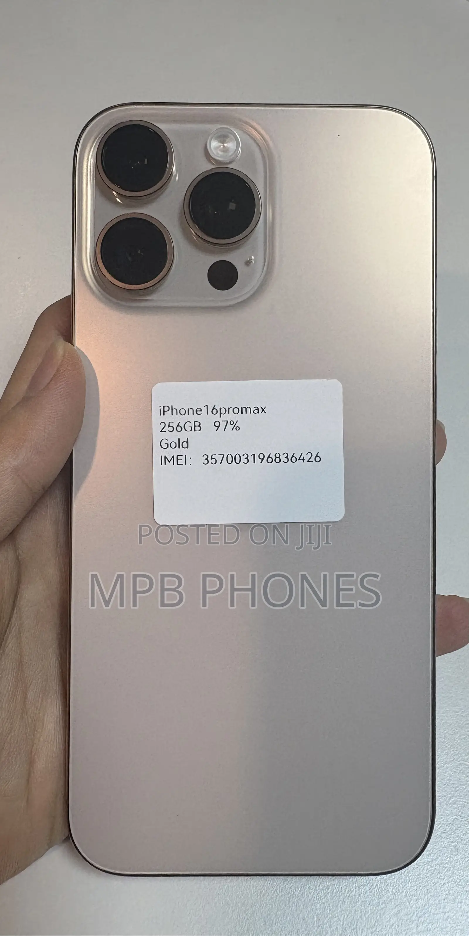 Apple iPhone 16 Pro Max 256 GB Gold