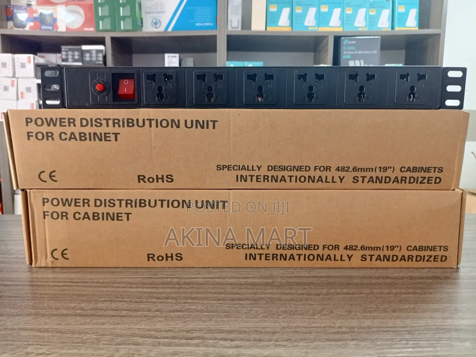6 Way Power Distribution Unit for Cabinet
