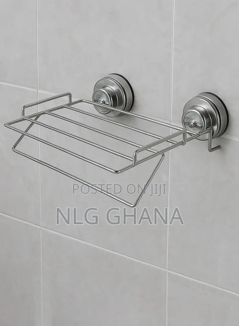 Wall Mounted Towel Hanger Organizer Stainless Steel Bathroom. Ghx6249