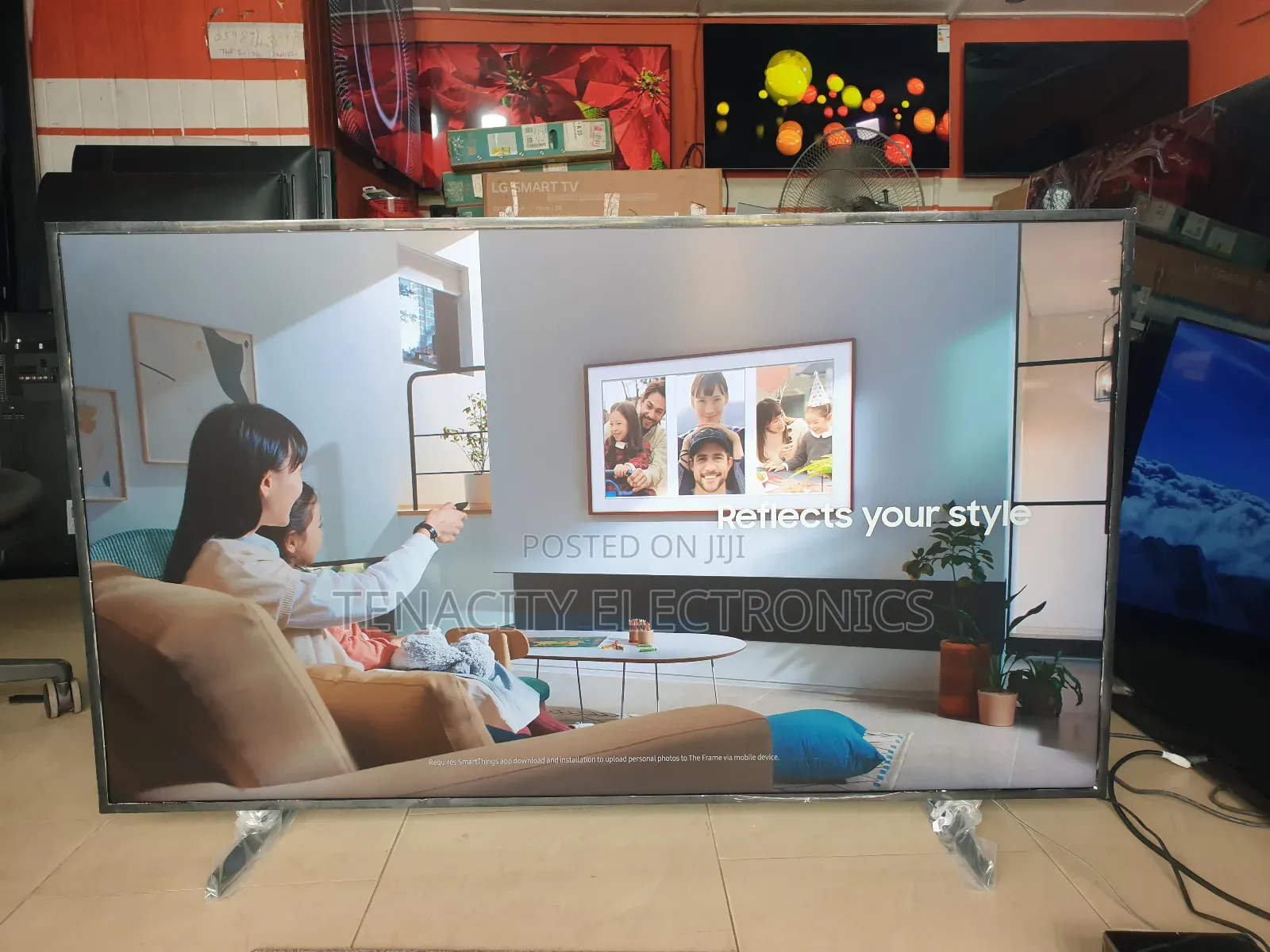 Qled Picture Frame 55"Samsung Uhd HDR Smart Satellite Tv