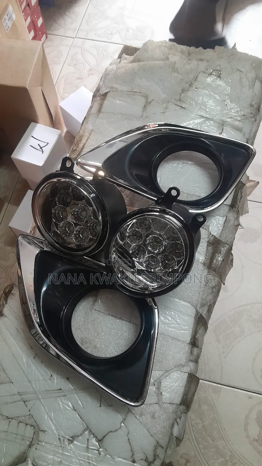 Toyota Venza 2010 Foglight Covers With Led Foglight Available