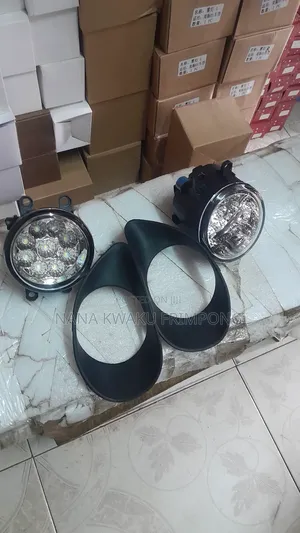 Toyota Vitz 08 10 Foglight Covers With Led Foglight Available