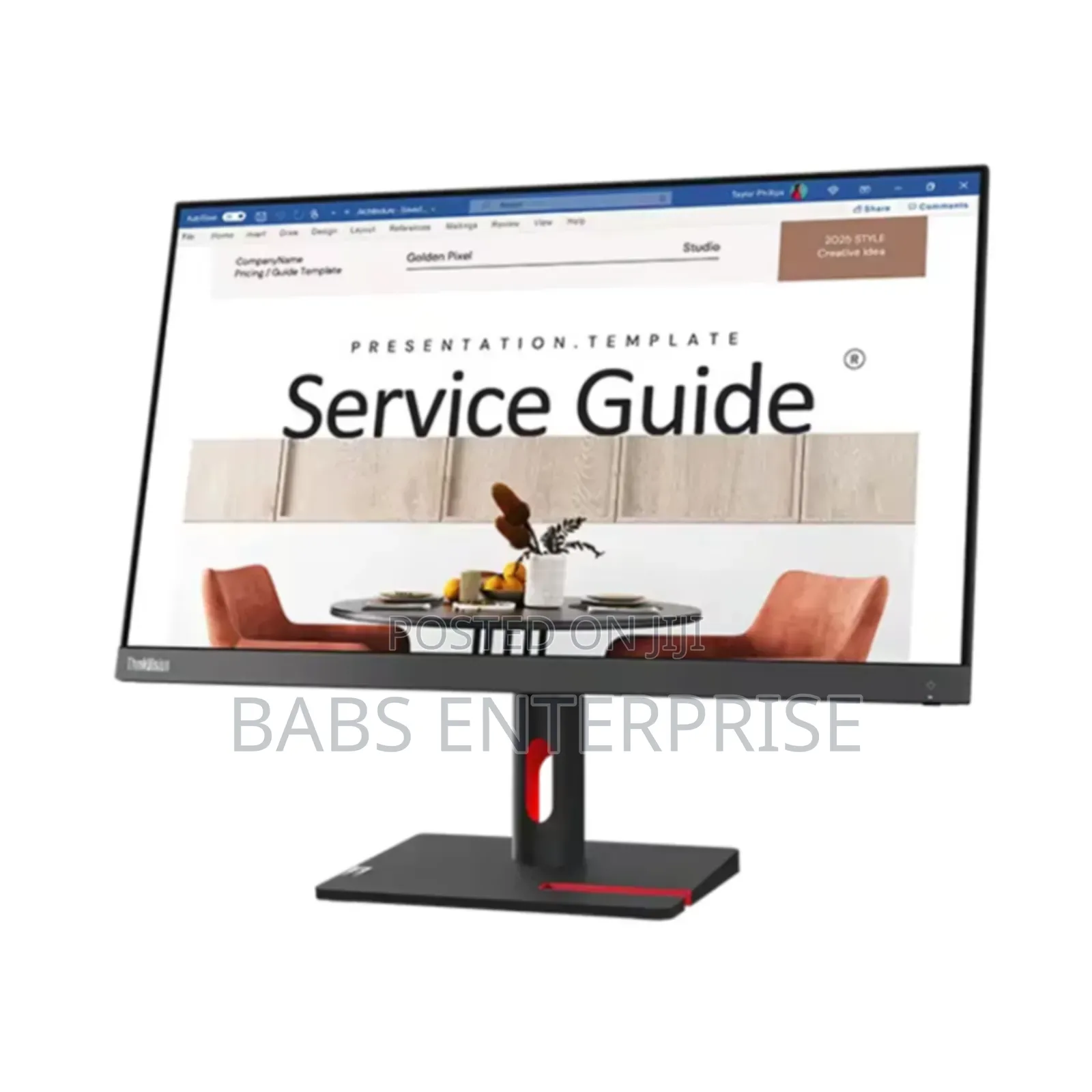Lenovo Thinkvision S24i-30 Monitor-23.8 Inches Fhd Led Ips Hdmi Vga
