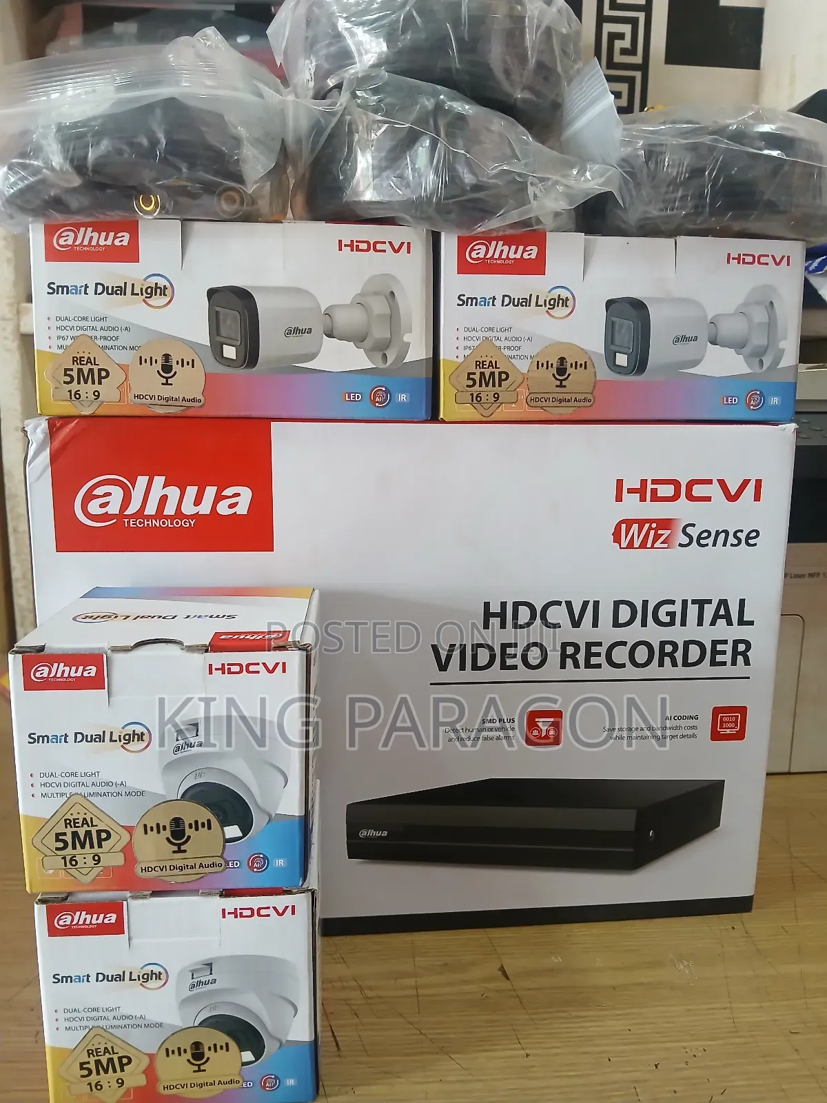 CCTV Kit (4 Channel) With Audio [5mp]