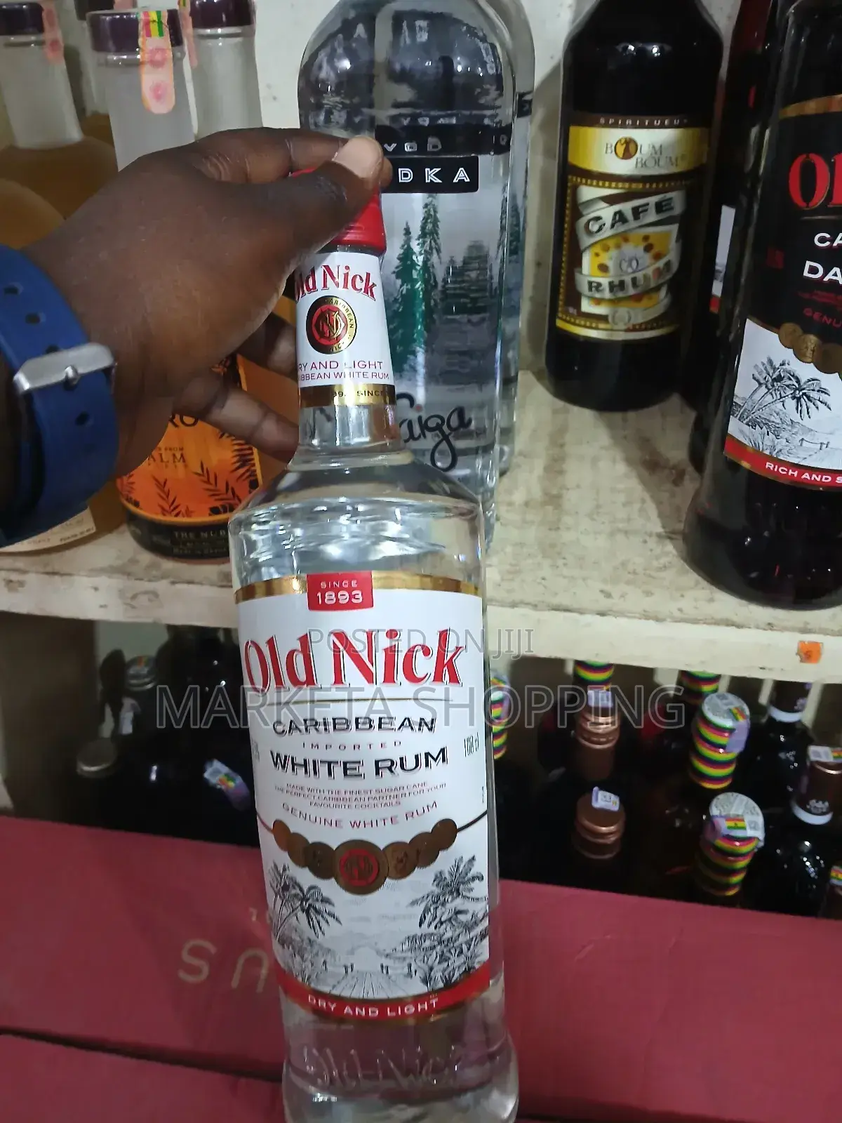 Old Nick White Rum 750ml
