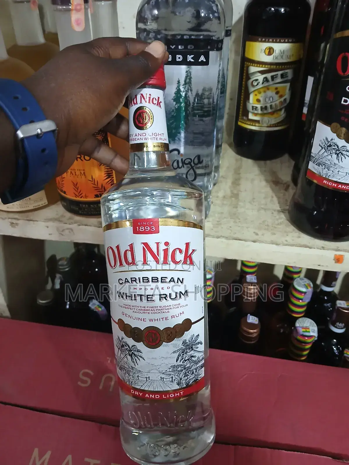 Old Nick White Rum 750ml