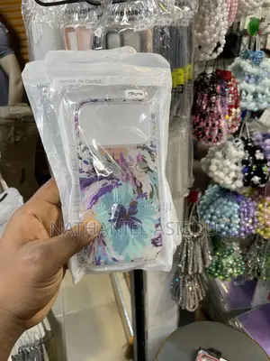 Hone Case With a Holographic Feather for iPhone 17 -Iphone 17 Pro Max