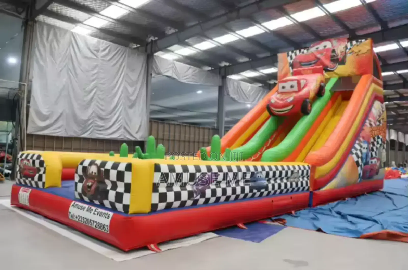 Large Bouncy Castle With Landing Pad / Pool Option