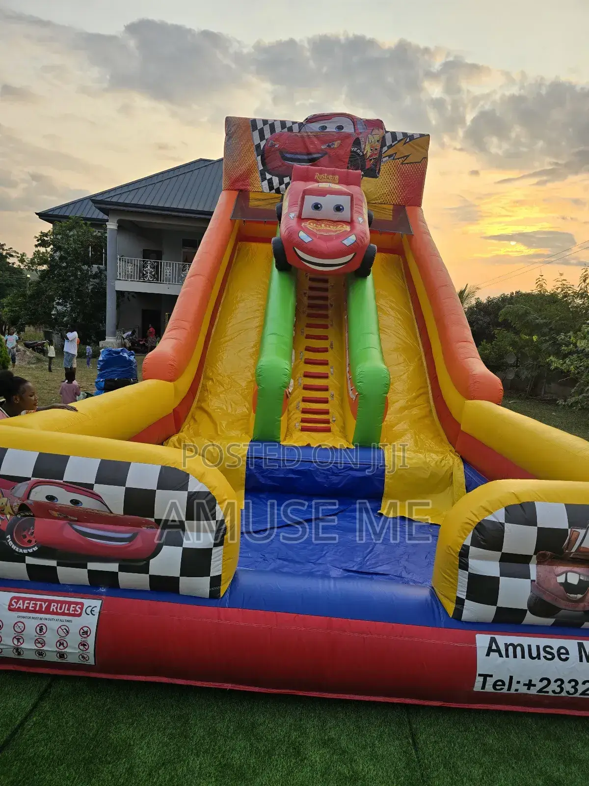 Large Bouncy Castle With Landing Pad / Pool Option