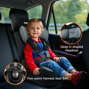 3-in-1 Convertible Car Seat Forward Facing Suitable for 9m -12 Years
