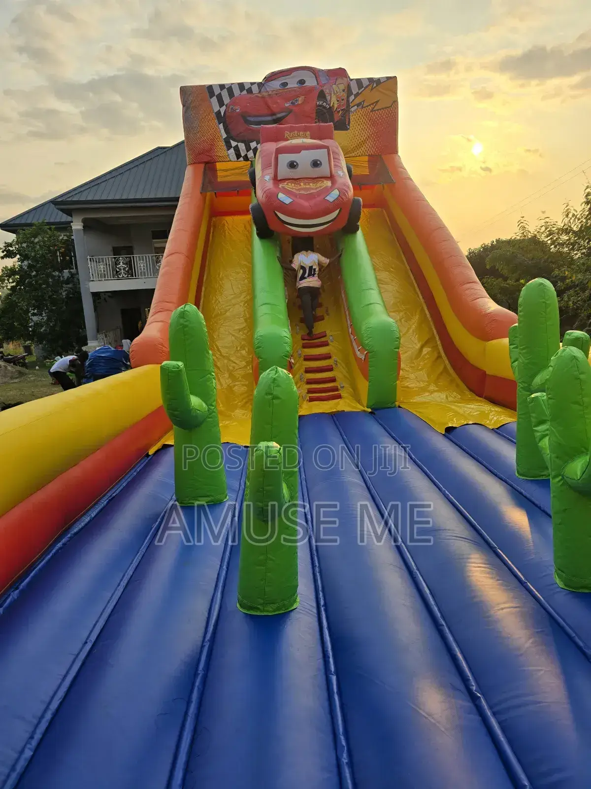 Large Bouncy Castle With Landing Pad / Pool Option
