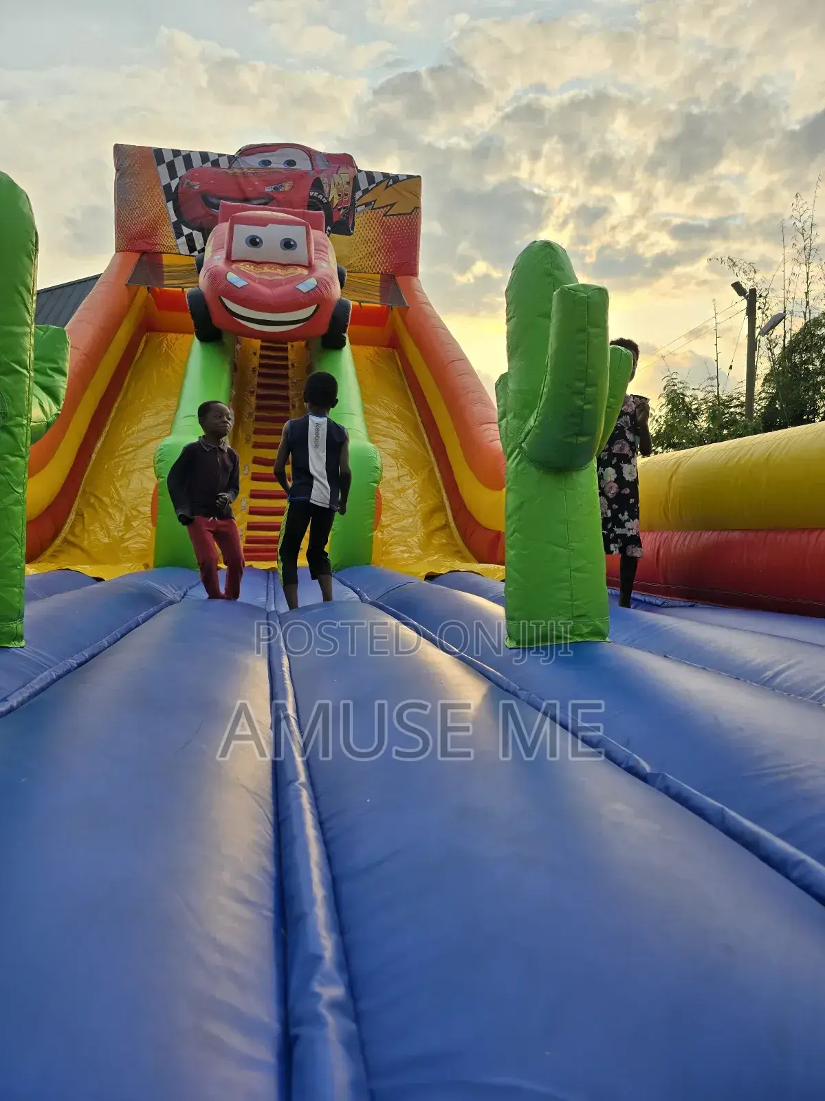Large Bouncy Castle With Landing Pad / Pool Option