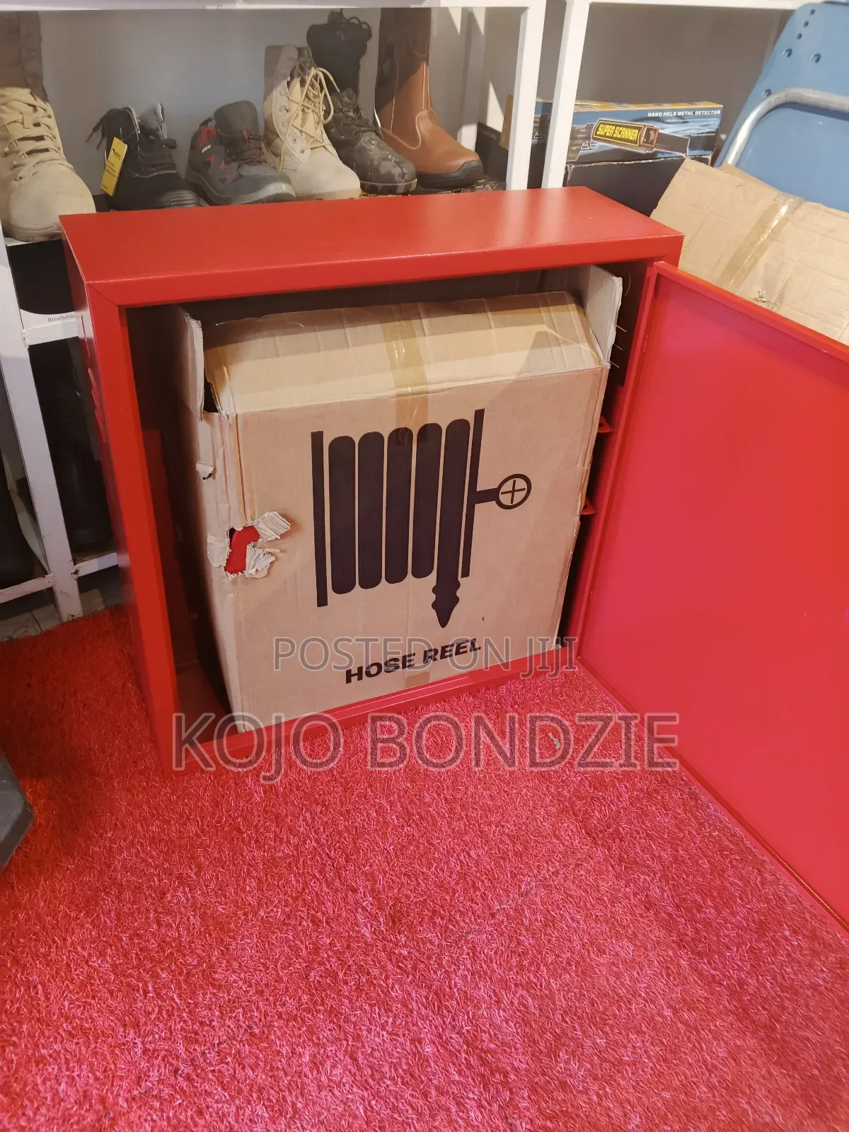 Hose Reel With Cabinet