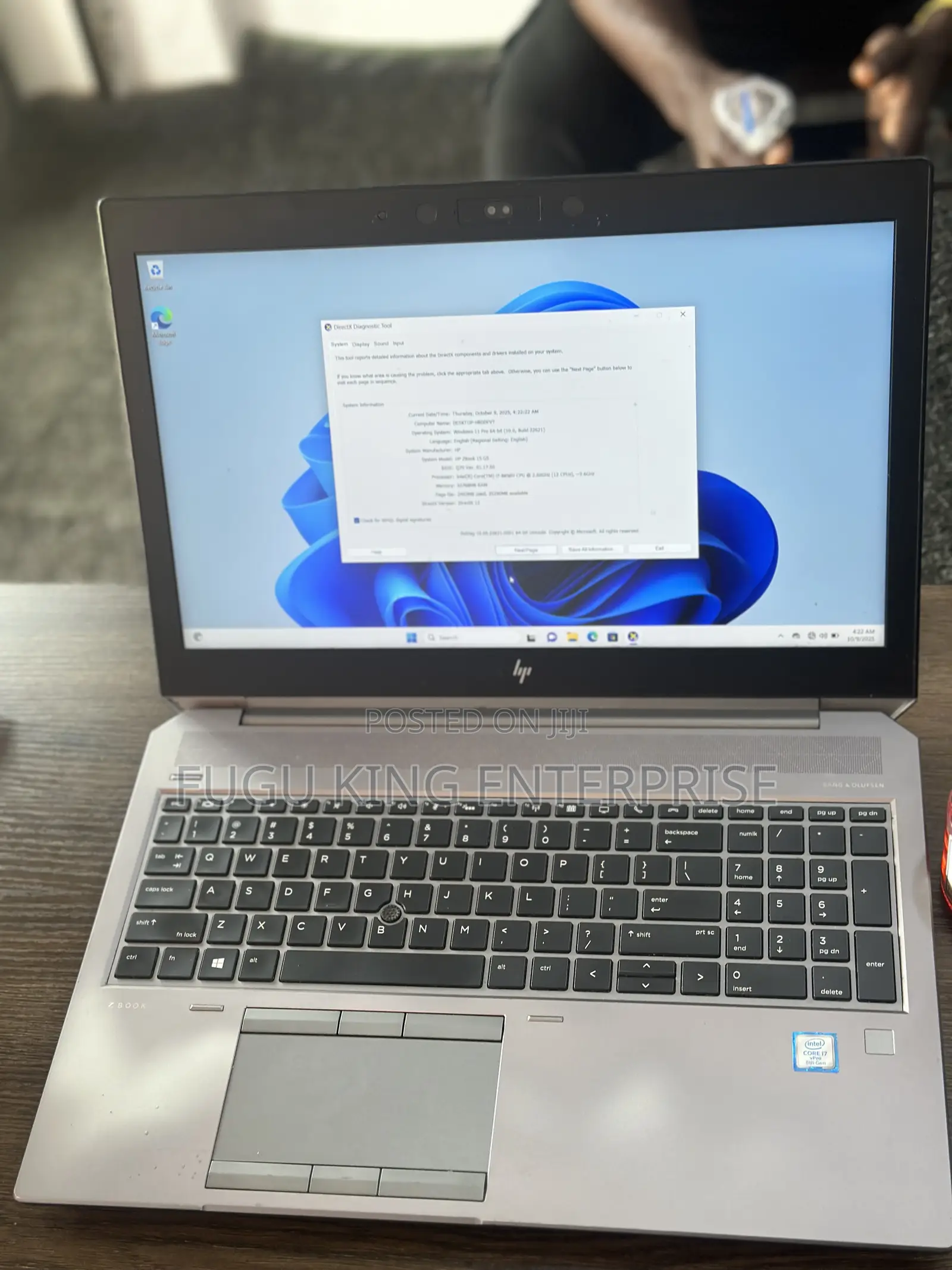 Laptop HP ZBook 15 32GB Intel Core I7 SSD 512GB