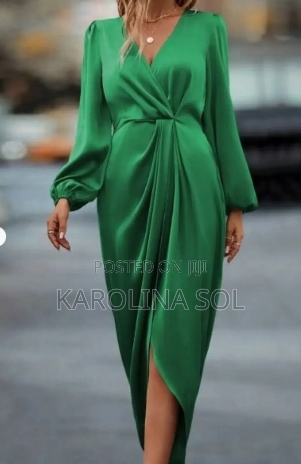 Green Dress. New.