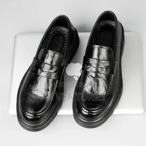 Men's Classic Black Loafers Shoes