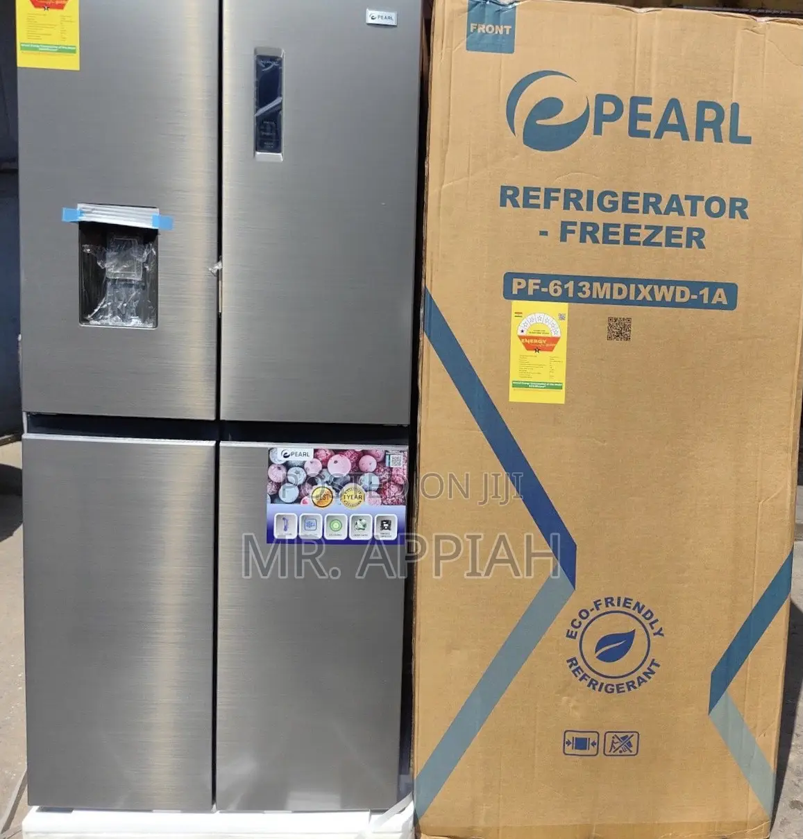 Purchase Original Pearl Pf -613 Side by Side Electric Refrigerator 