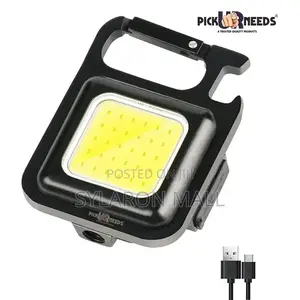 8-in-1 Rechargeable Keychain Light