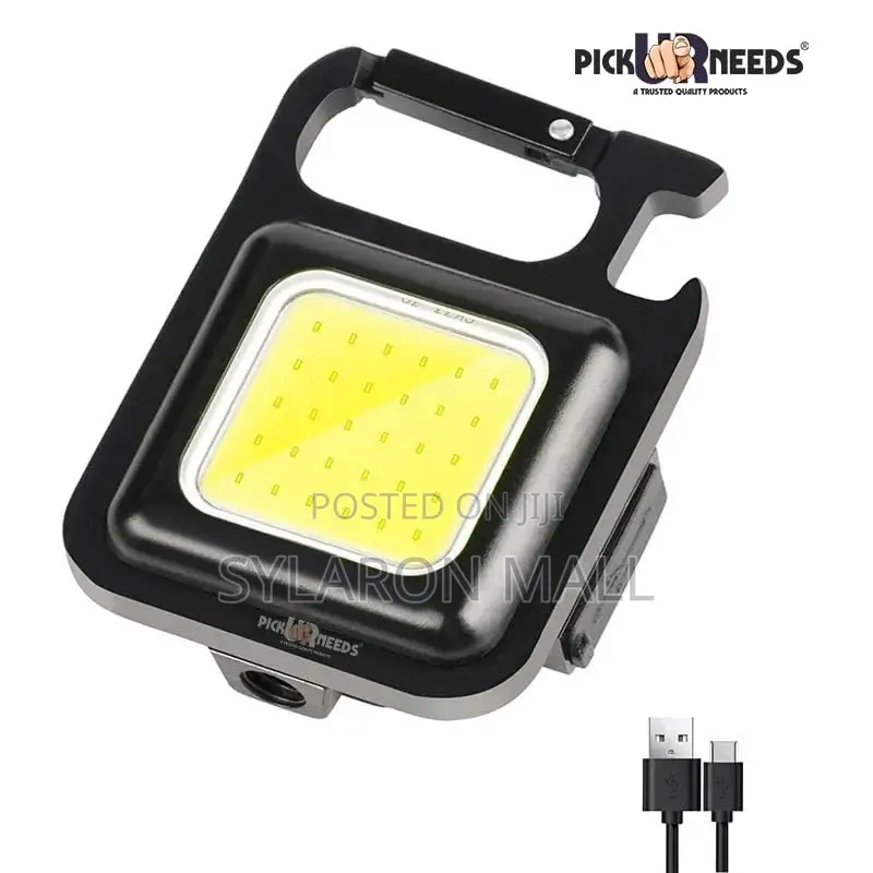 8-in-1 Rechargeable Keychain Light