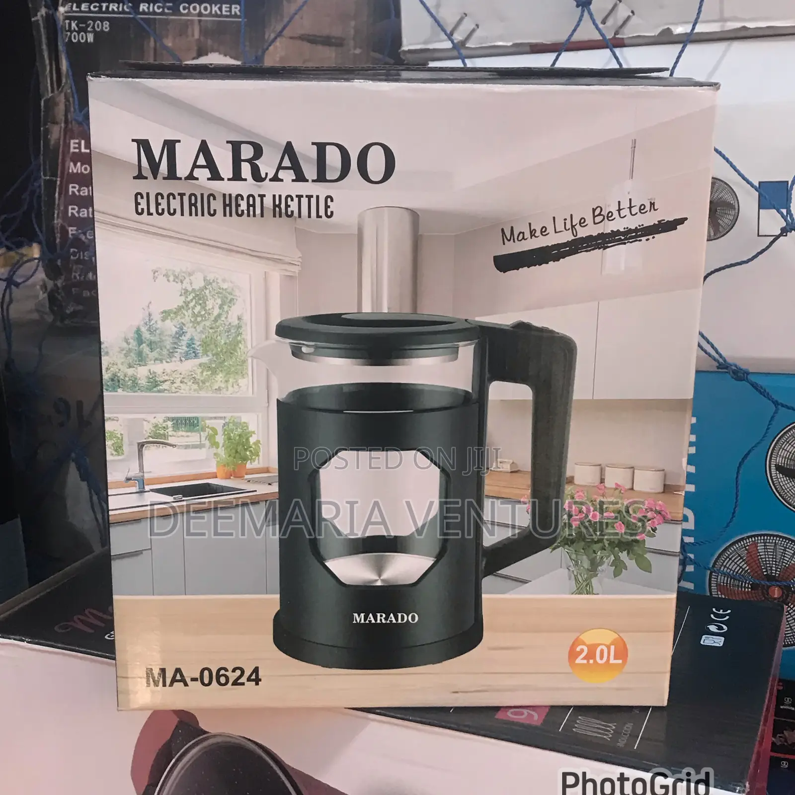 Marado 2.0l Electric Heat Kettle (Ma-0624)