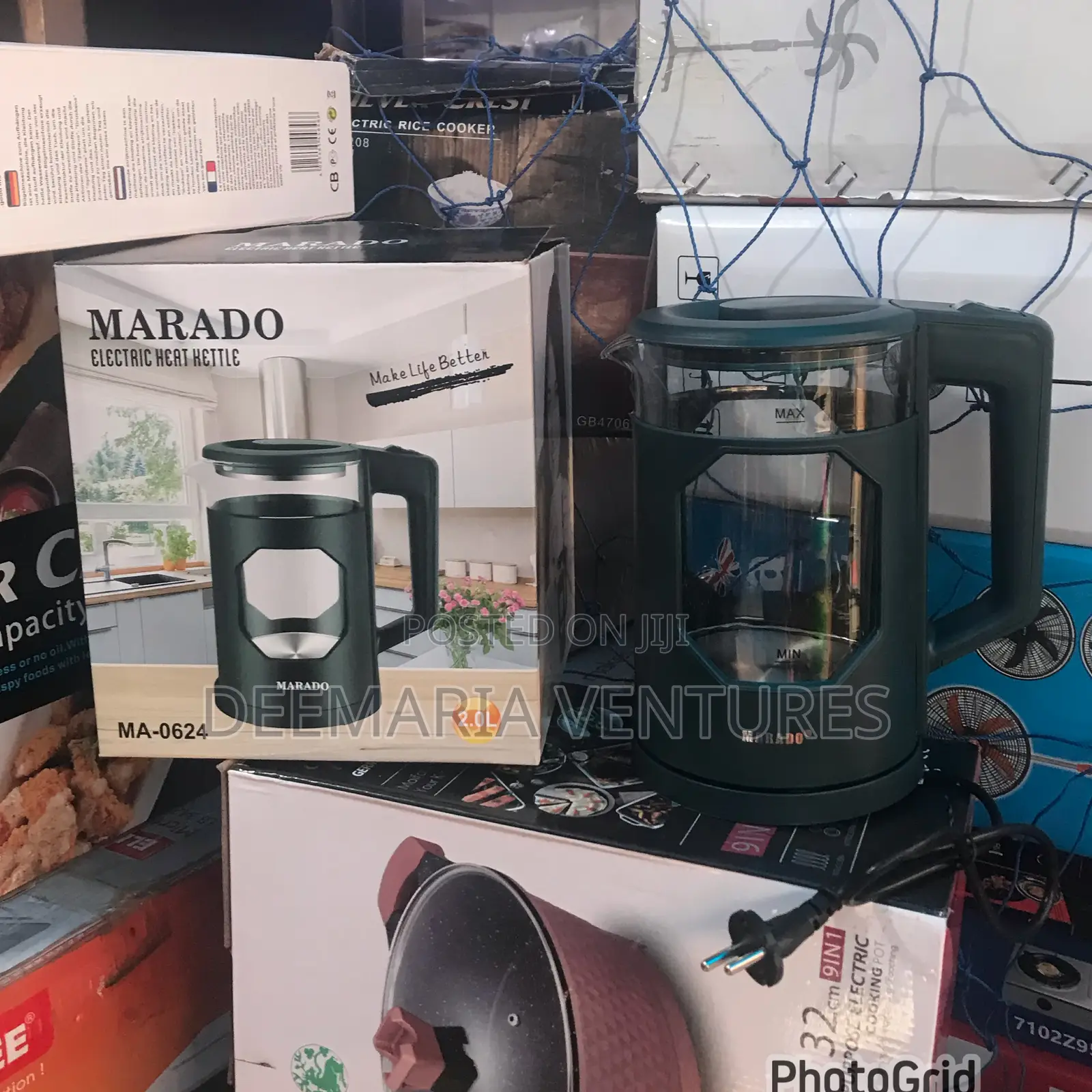 Marado 2.0l Electric Heat Kettle (Ma-0624)