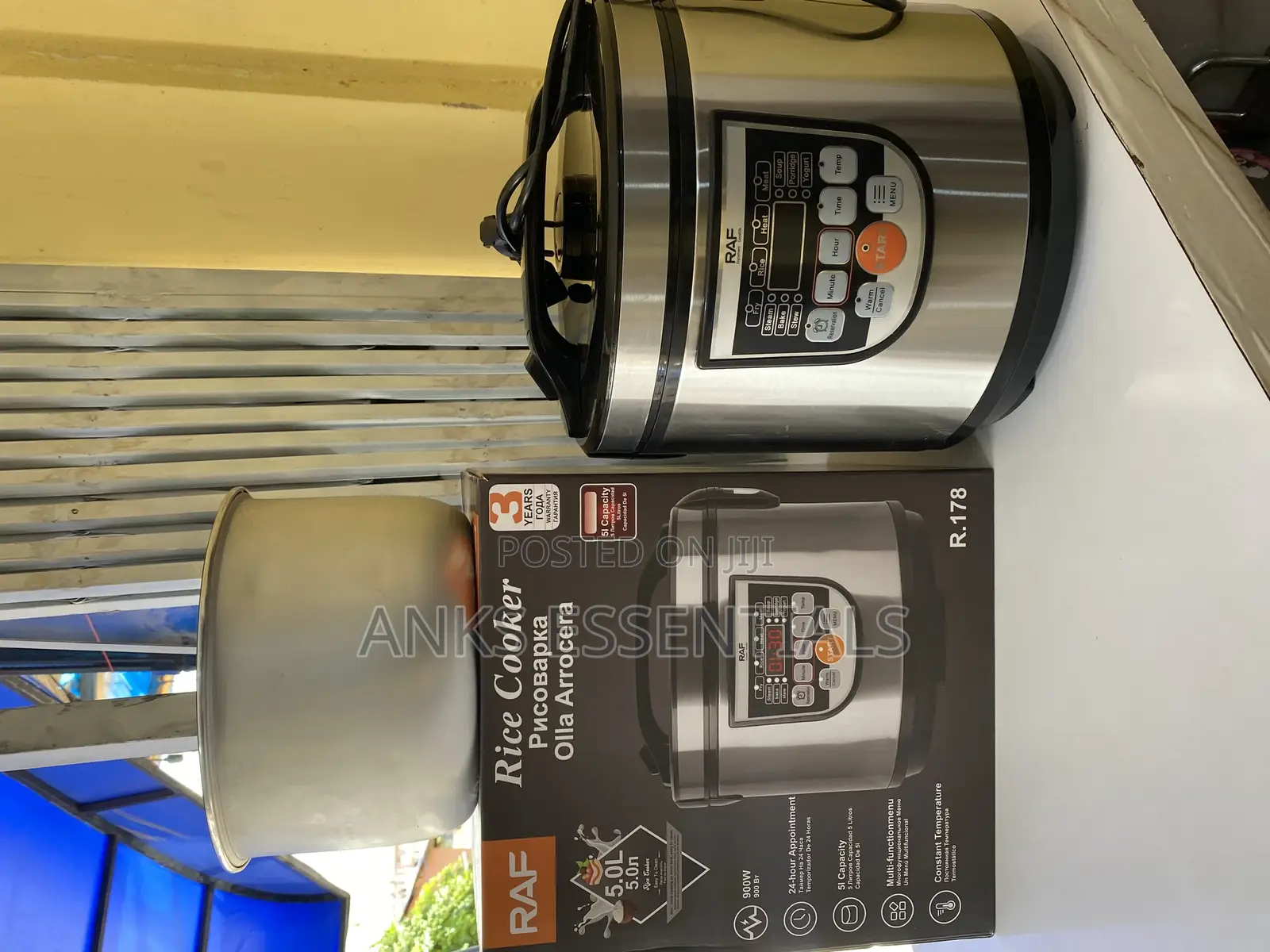 Raf 5l Family Size Rice Cooker – Easy Cooking Solution