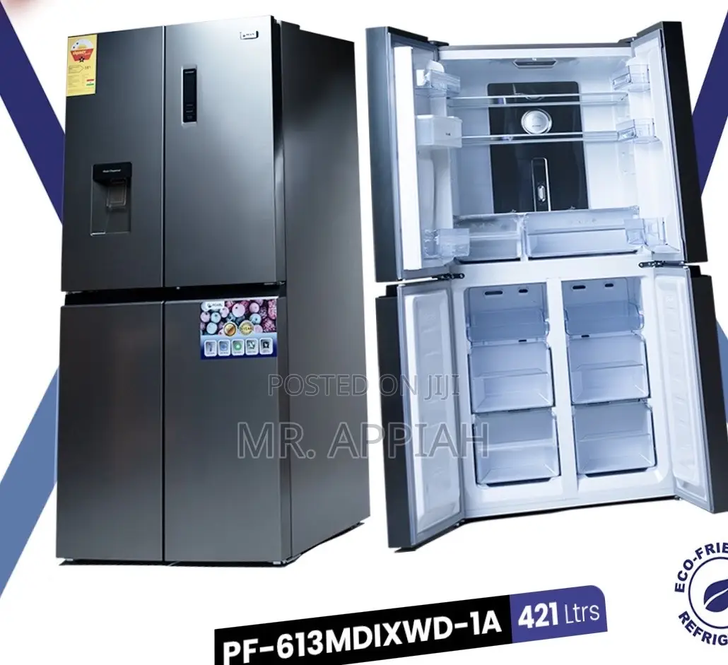 Buy Unique Pearl 4 Door Pf-613mdixwd-1a ( 421 Ltrs)Refrigerator.