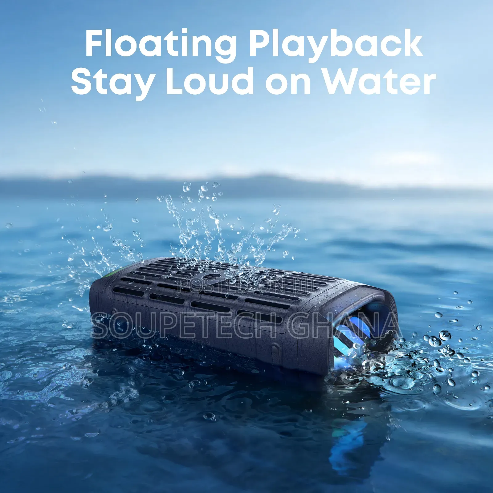 Anker Soundcore Boom 3i | Portable Rugged Outdoor Speaker