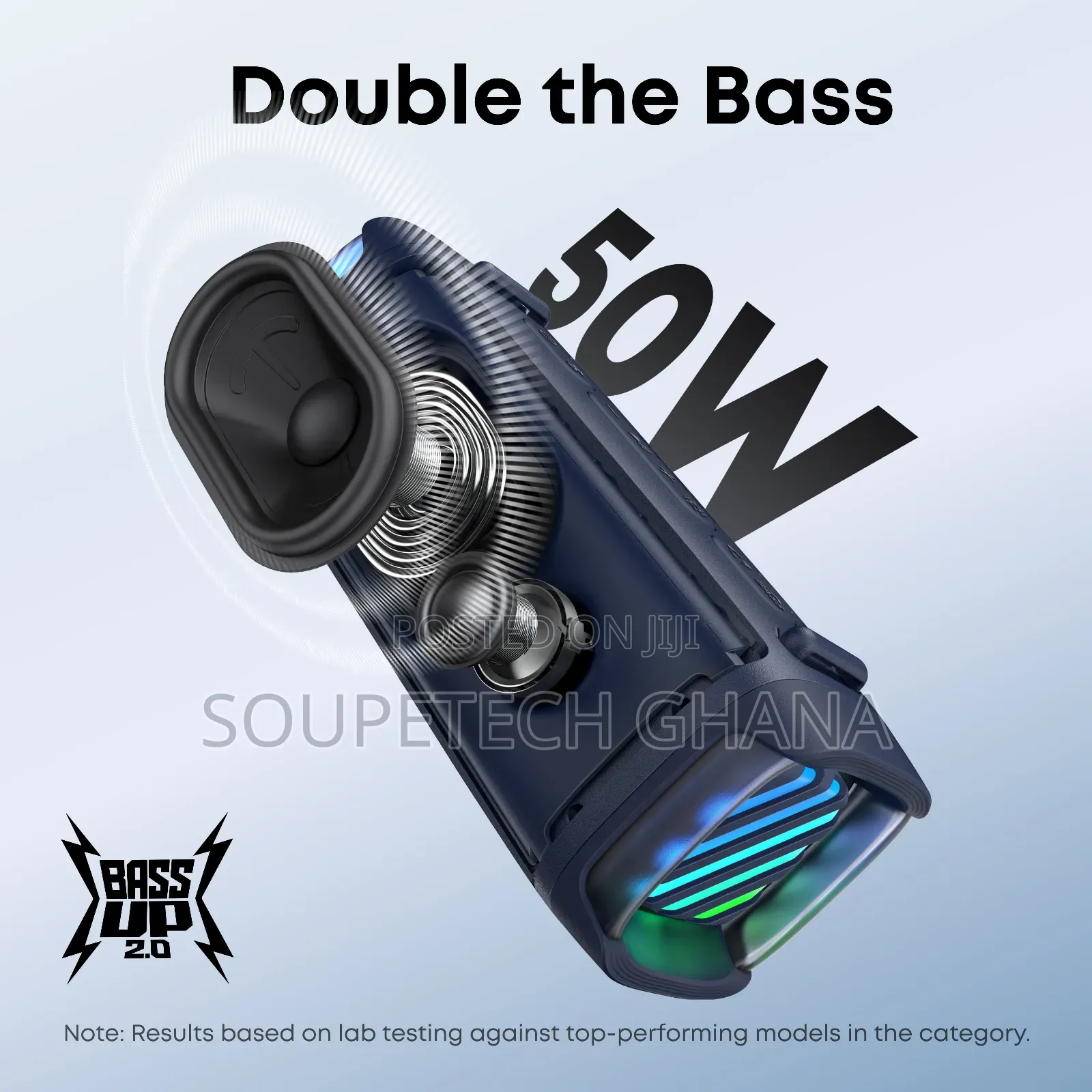 Anker Soundcore Boom 3i | Portable Rugged Outdoor Speaker
