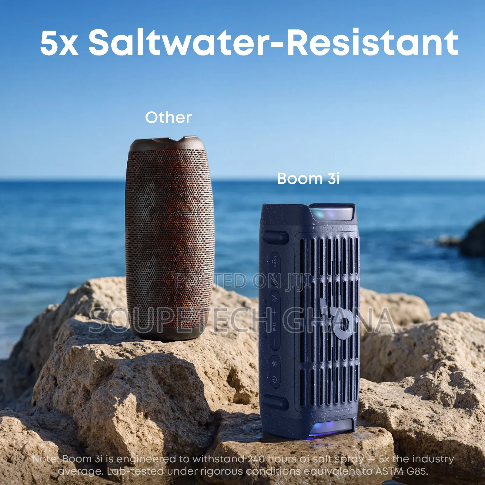Anker Soundcore Boom 3i | Portable Rugged Outdoor Speaker