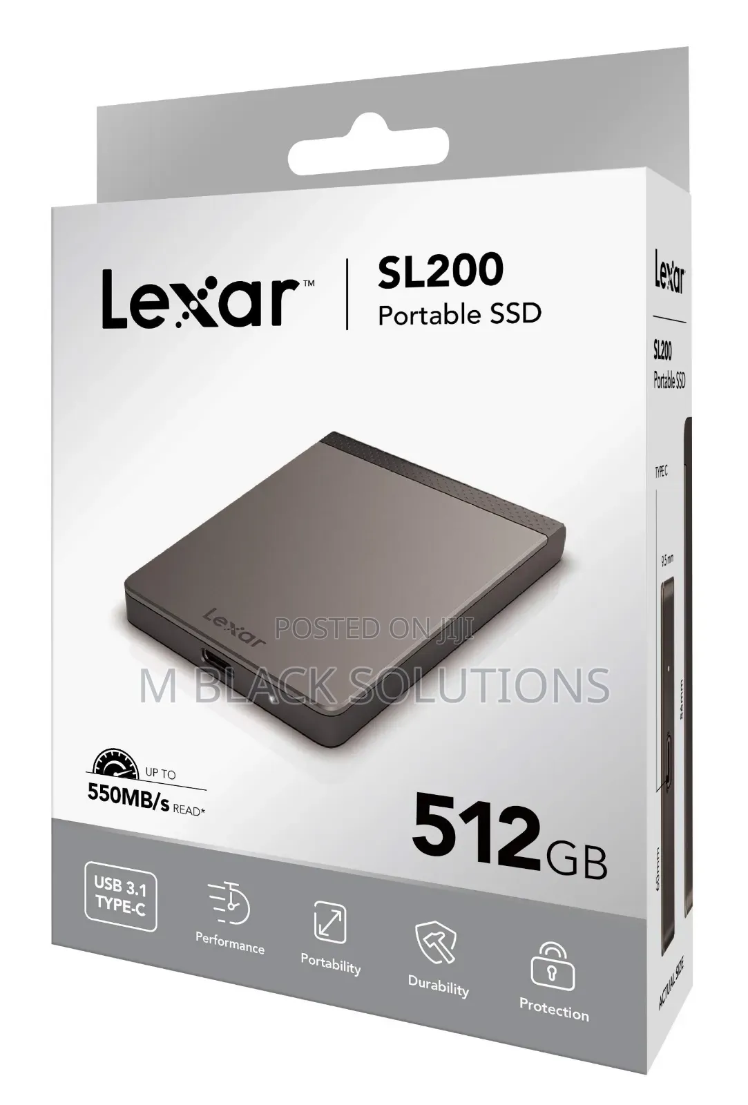 Lexar Sl200 Portal SSD 512gb External