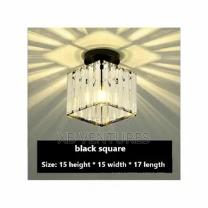 Crystal Glass Led Ceiling Light in Modern Nordic Design