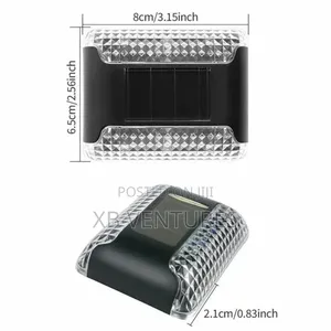 4pcs White Waterproof Led Solar Lamp