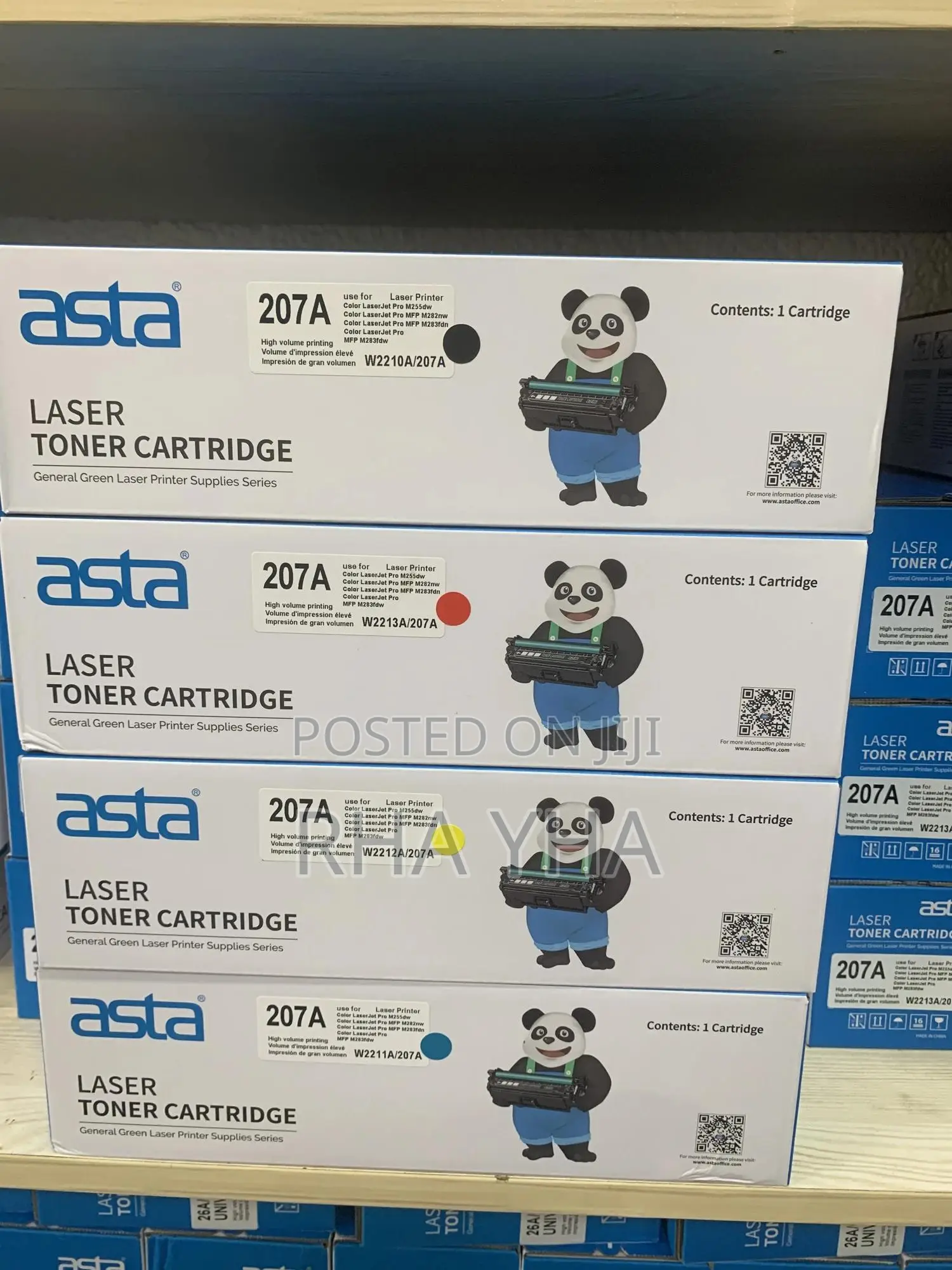 Asta 207a Laser Toner Cartridge For Hp Color Laserjet Printers
