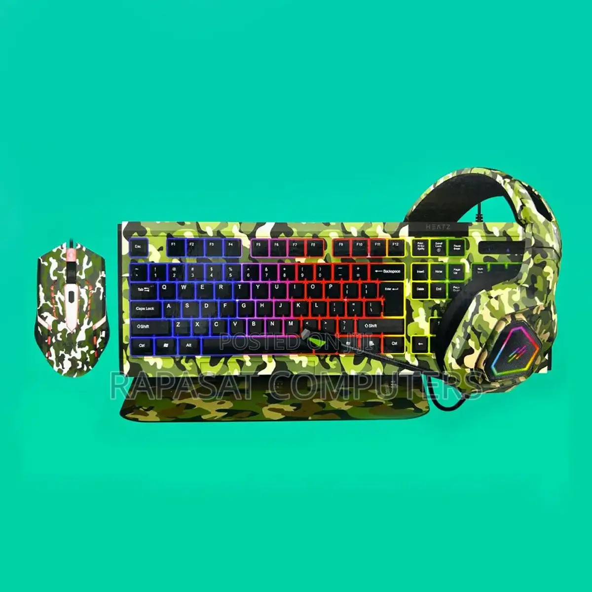 Heatz Zk31 4-in-1 Gaming Combo