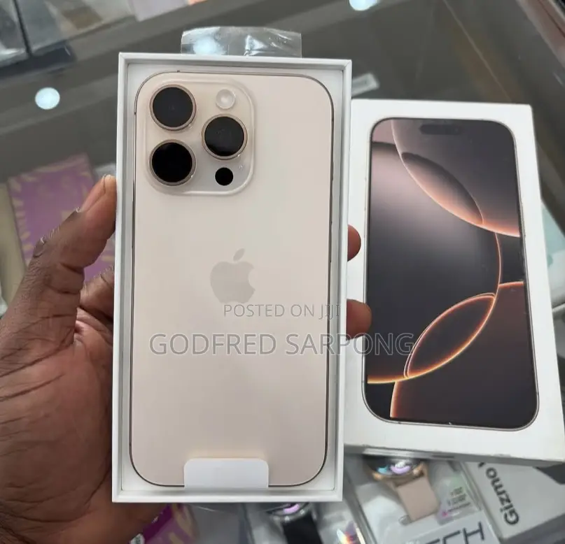 New Apple iPhone 16 Pro Max 256 GB Gold