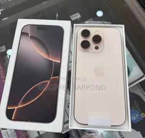New Apple iPhone 16 Pro Max 256 GB Gold