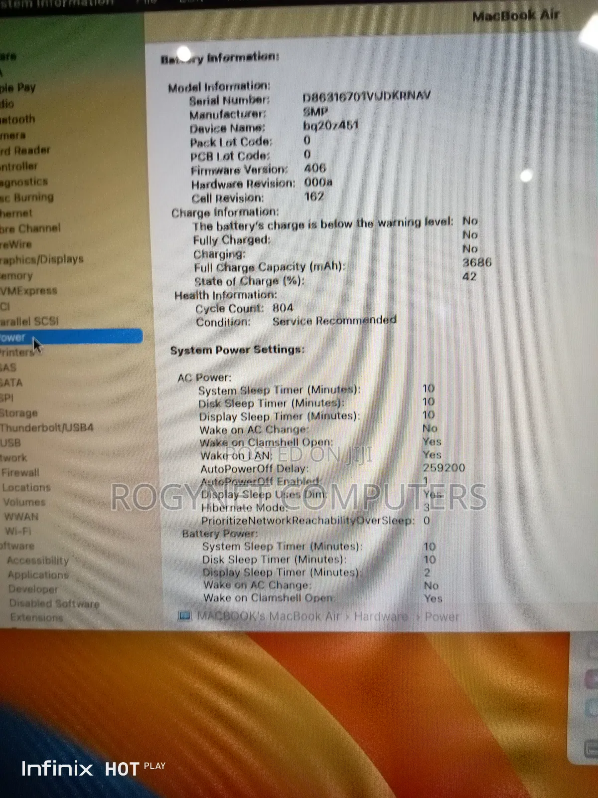 Laptop Apple MacBook Air 2012 8GB Intel Core i5 SSD 256GB