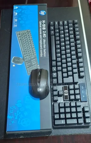 Hp Wireless Keyboard Mouse H-528 2.4g