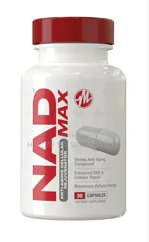 Nad Max 350mg Anti-Aging, Dna Repair, Energy, Cognitive Boost, 30 Caps