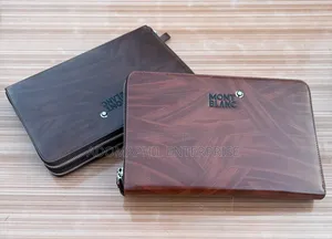 Mont Blanc Hand Cluth 
Double Zip