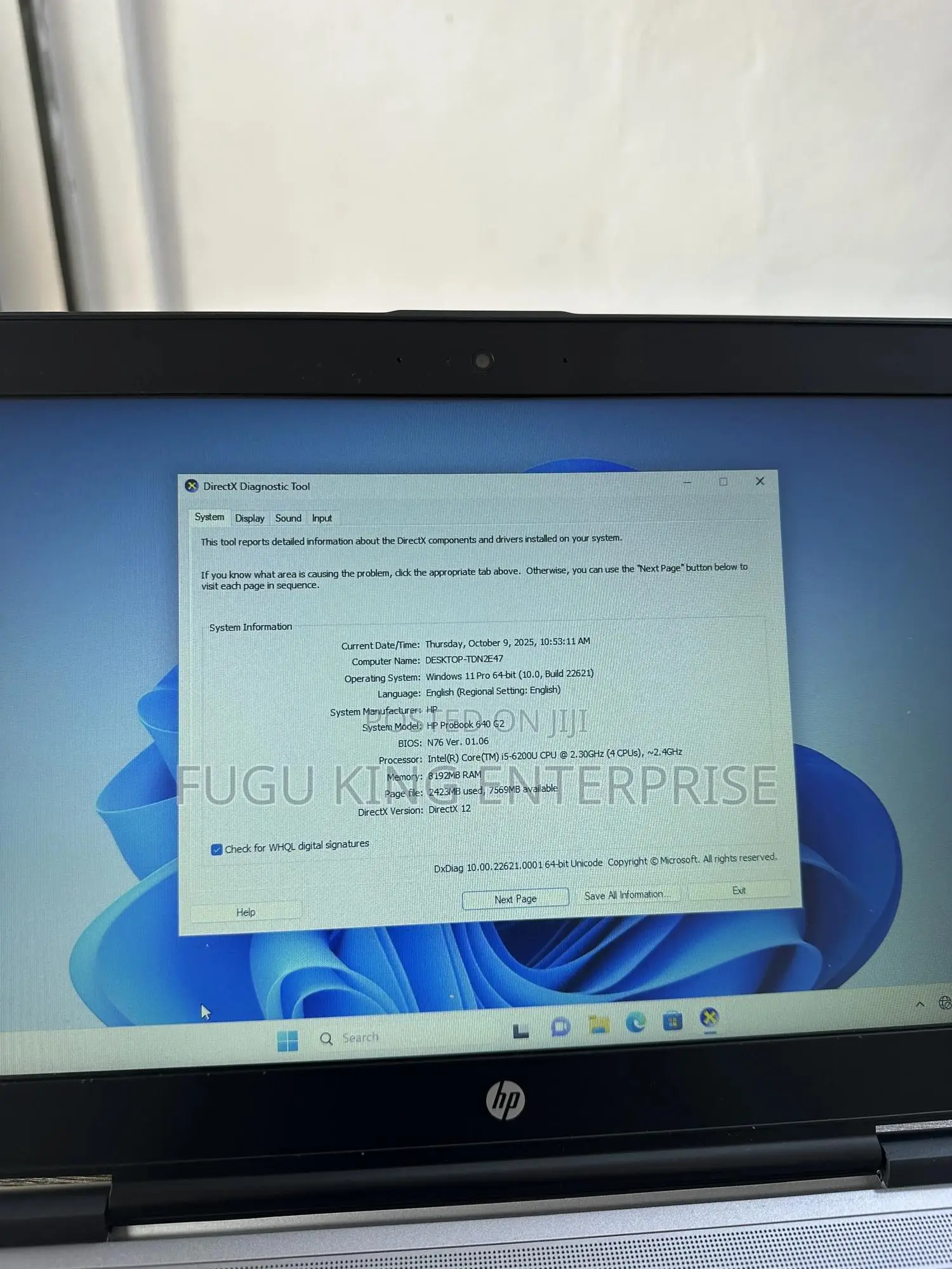 Laptop HP ProBook 640 G2 8GB Intel Core I5 HDD 500GB