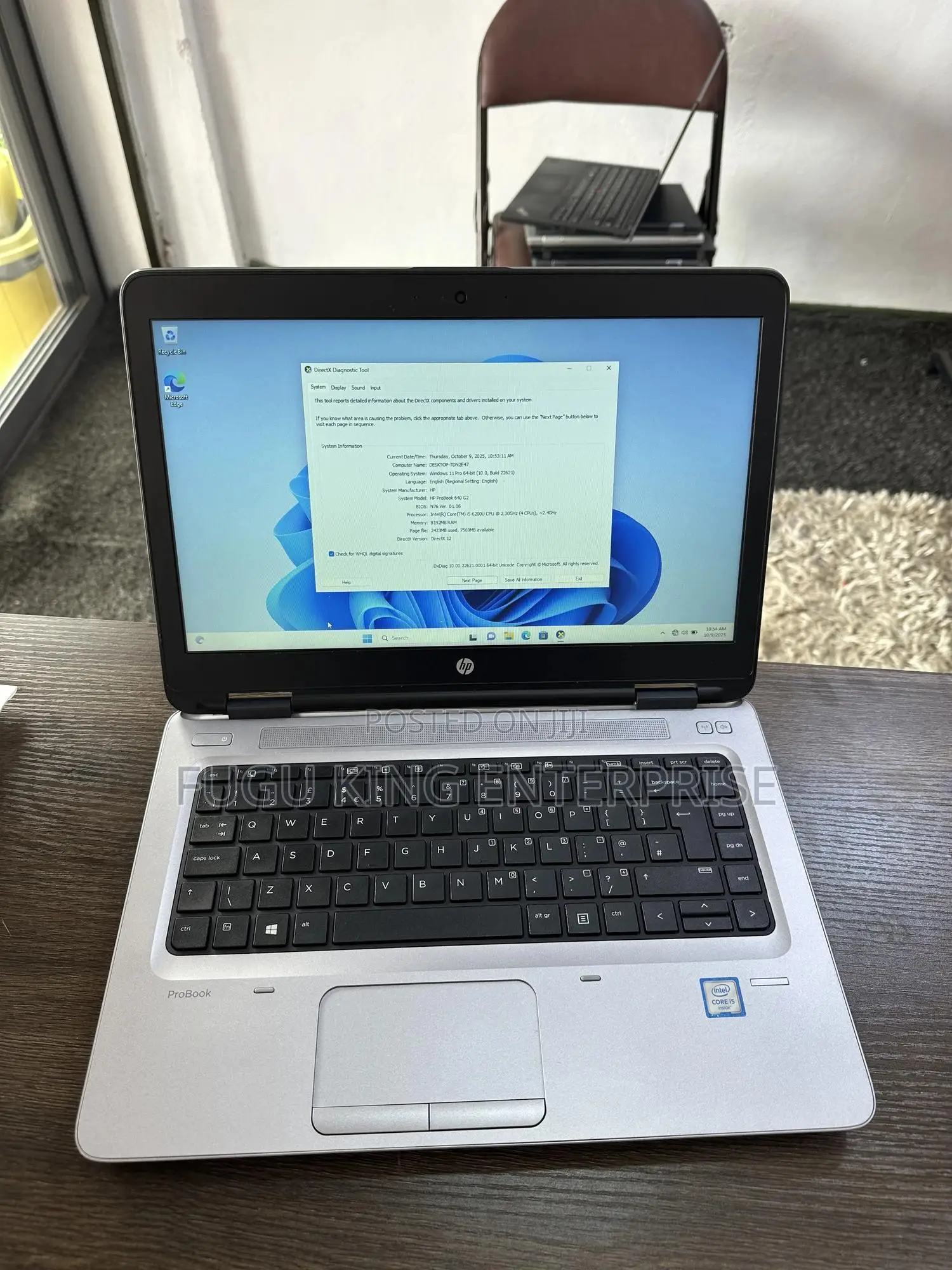 Laptop HP ProBook 640 G2 8GB Intel Core I5 HDD 500GB