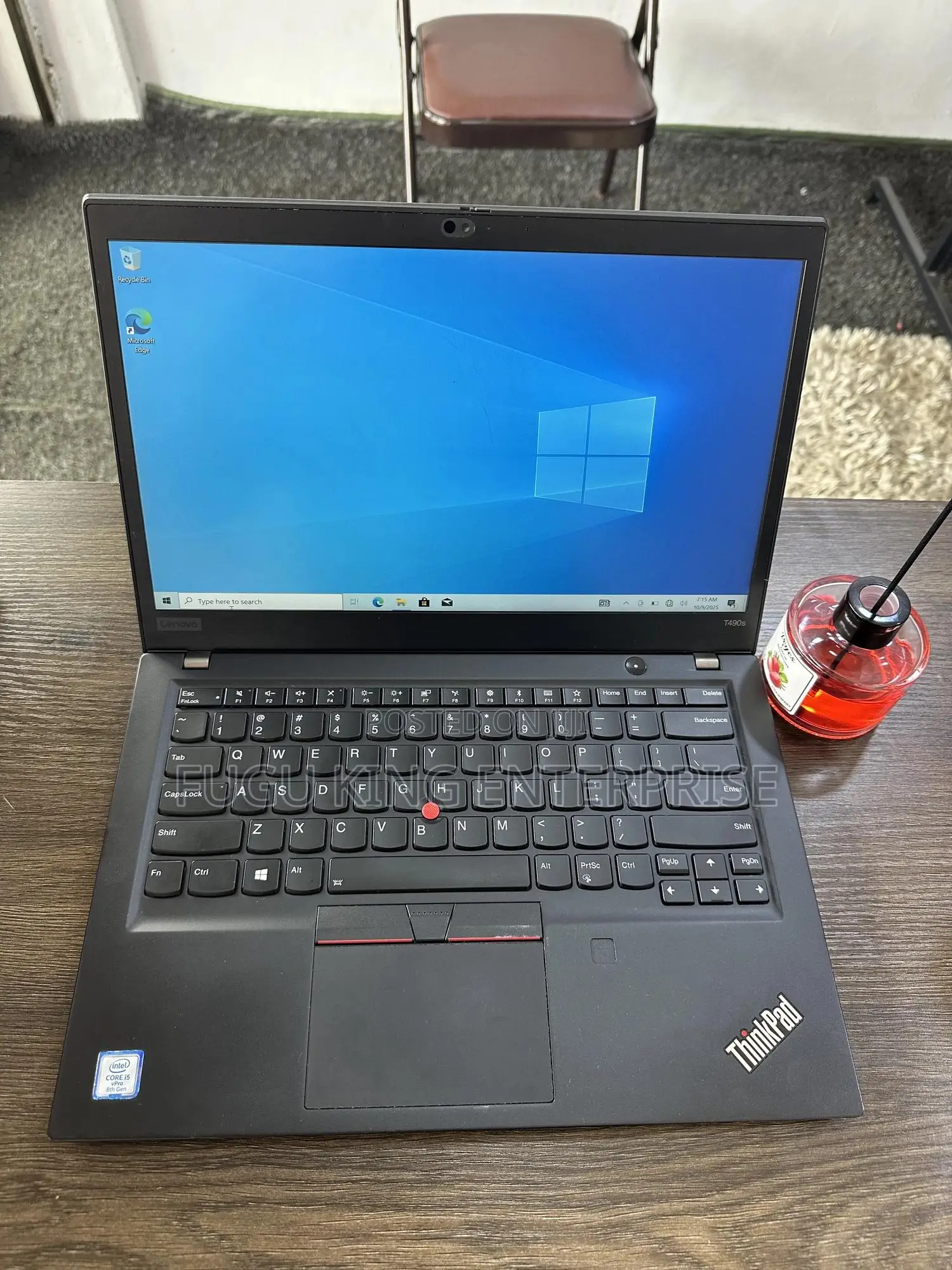 New Laptop Lenovo Thinkpad T490s 8GB Intel Core I5 SSD 256GB