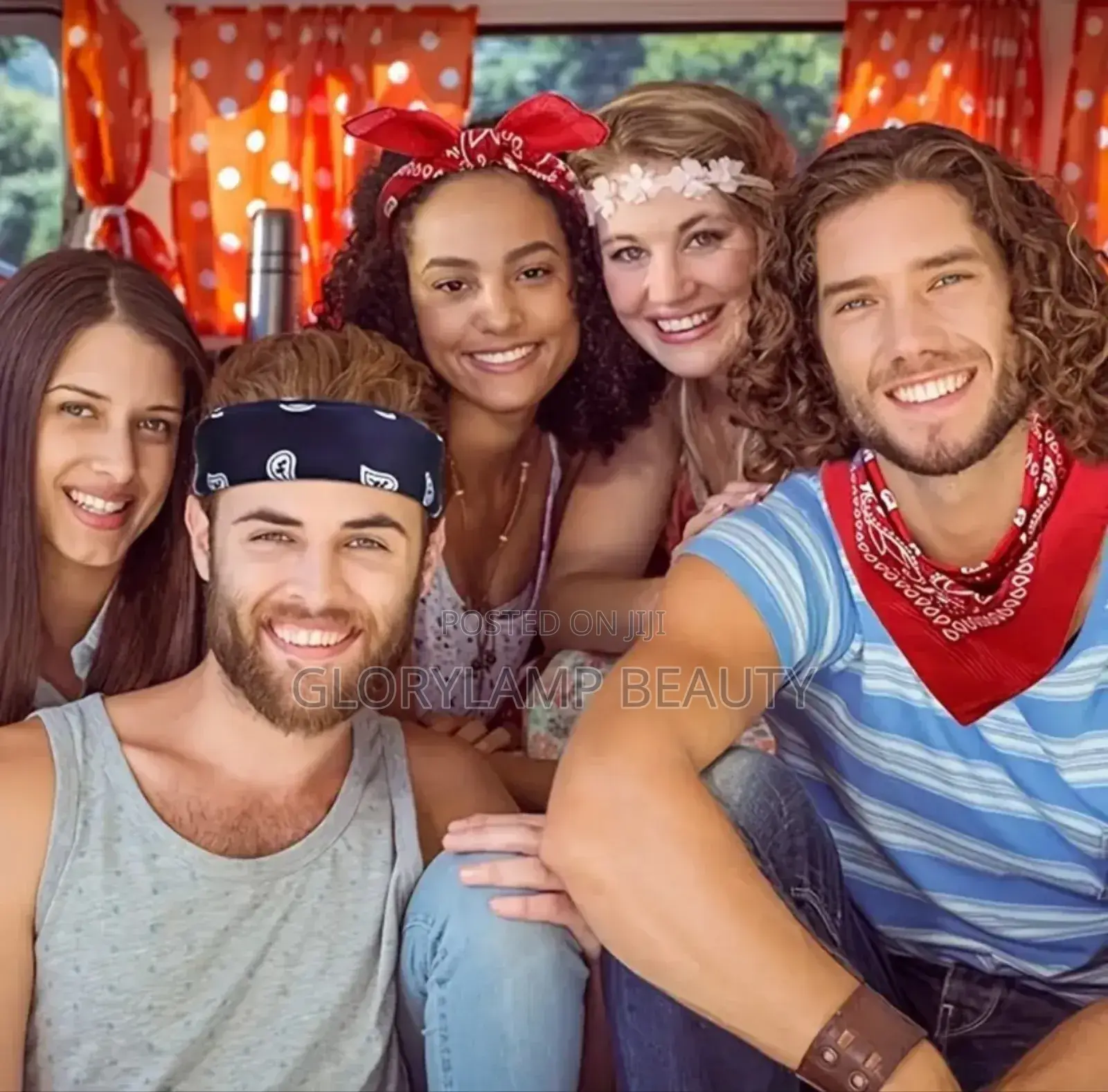 Classic Paisley Bandanas - Versatile Headscarf, Necktie, Wristband