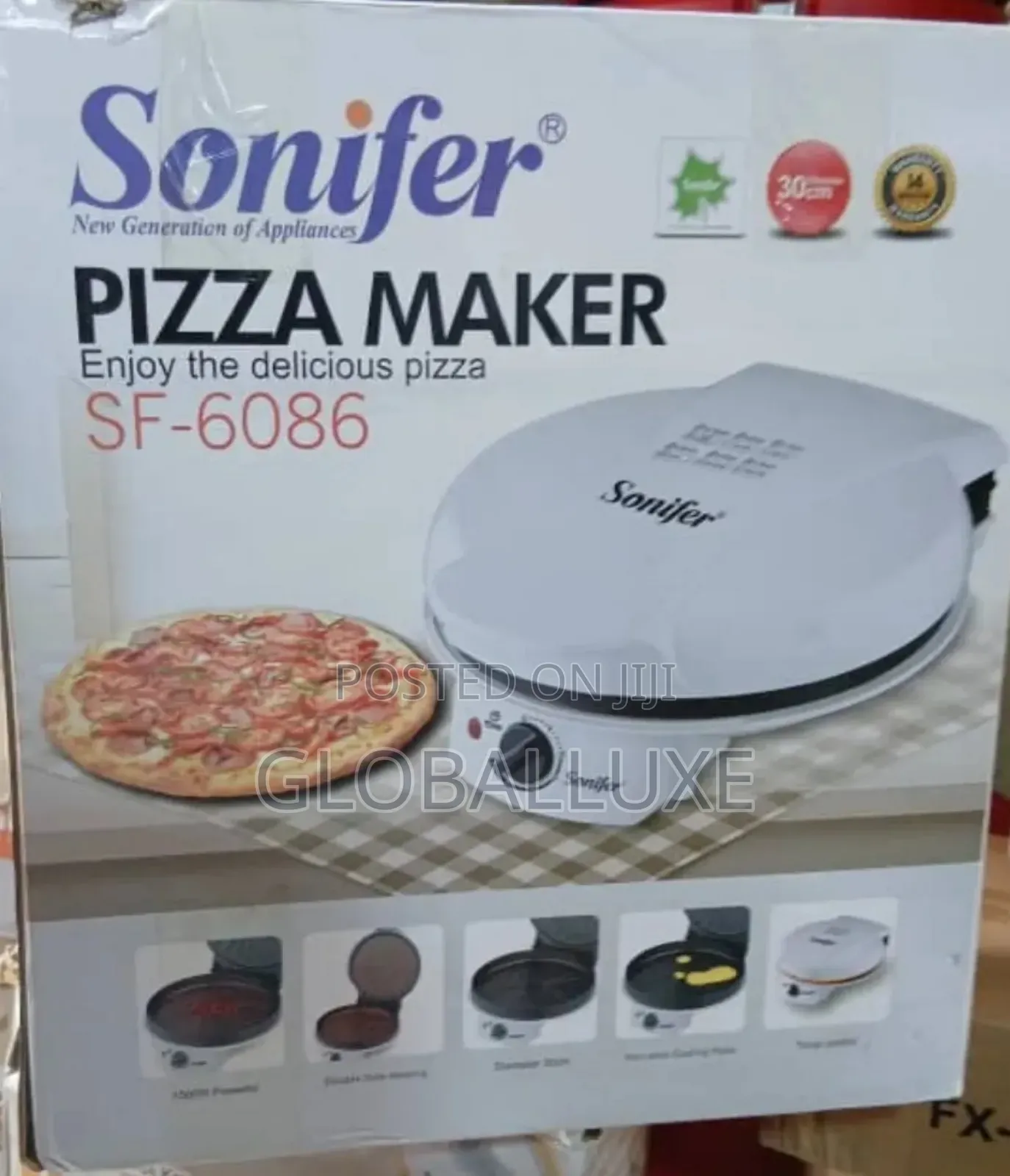 Electric Pizza Maker – Fast Easy Homemade Pizza Machine