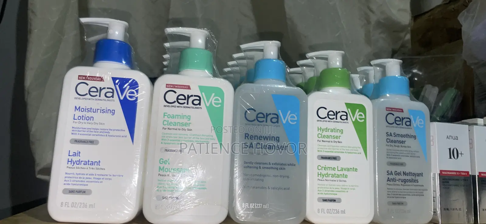 Cerave Facial Cleansers and Lotion 236ml