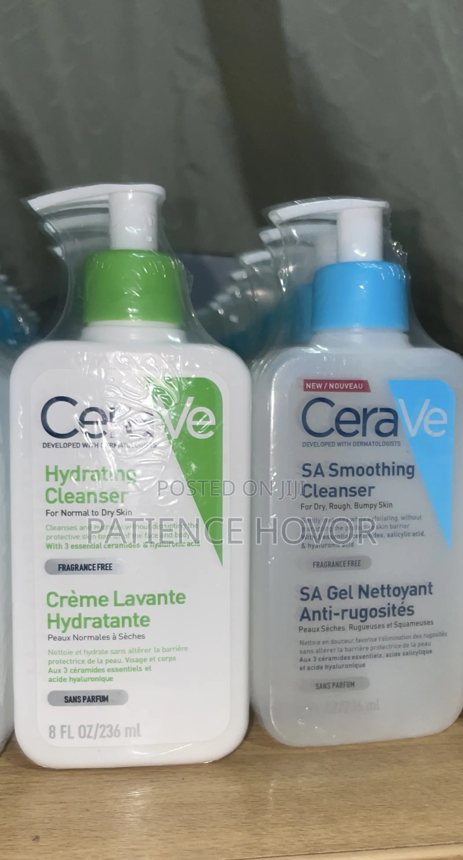 Cerave Facial Cleansers and Lotion 236ml