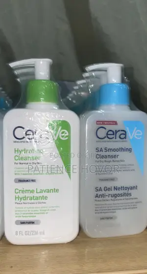 Cerave Facial Cleansers and Lotion 236ml