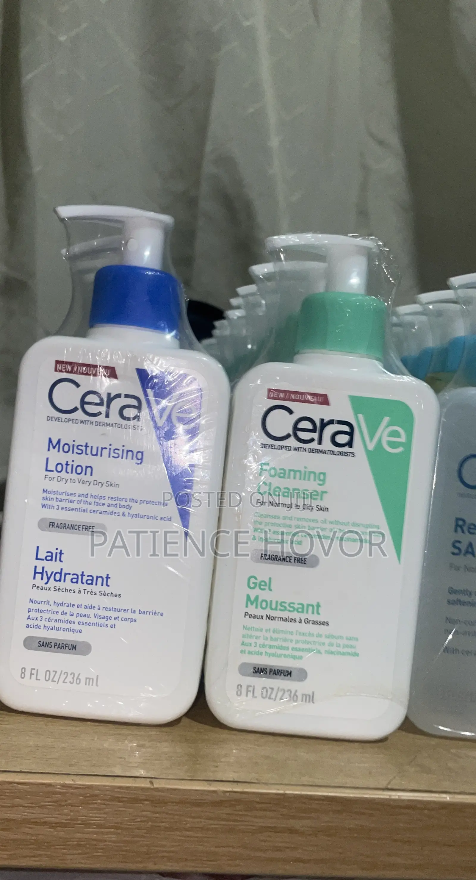 Cerave Facial Cleansers and Lotion 236ml